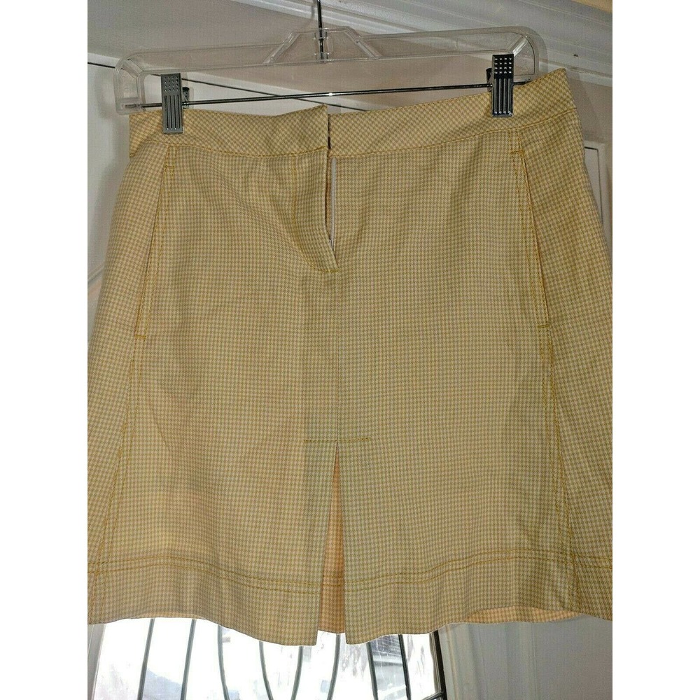 Cutter & Buck Golf Skort 2 Yellow White